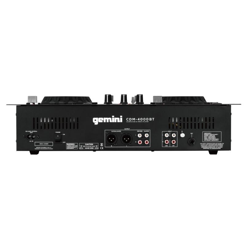 GEMINI ジェミナイ オールインワンCDJコンソール　CDM-4000 楽天市場】gemini CDM-4000BT オールインワンCDJコンソール