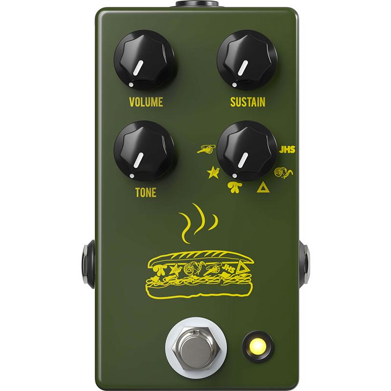 ギター JHS Pedals Muffuletta Army Green JHS Pedals Muffuletta Army Green ファズ〈ジェイエイチエス ペダルズ