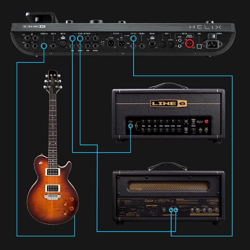 Line6 LINE6 Helix プロスペック ギタープロセッサー アンプ