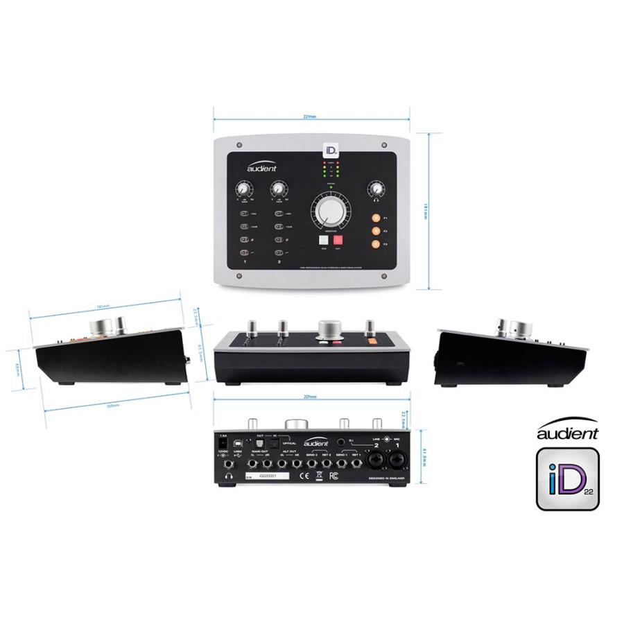 Audient iD22 オーディオ・インターフェース〈オーディエント〉 : 楽器