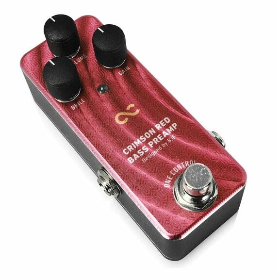 One Control Crimson Red Bass Preamp クリムゾンレッドベース