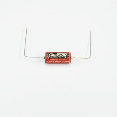 EMERSON Custom/0.047UF 300V RED PAPER IN OIL TONE CAPACITORS
