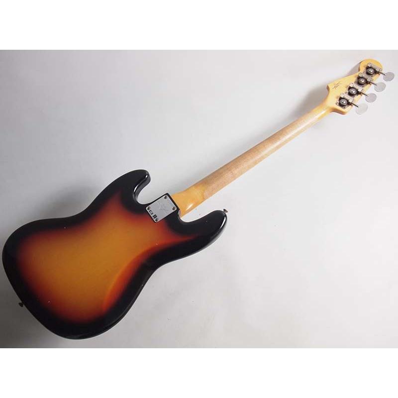 Fender Custom Shop/2016 TIME MACHINE 1966 Journeyman Relic Jazz Bass 3-Color Sunburst【フェンダー】｜gakki-de-genki｜03