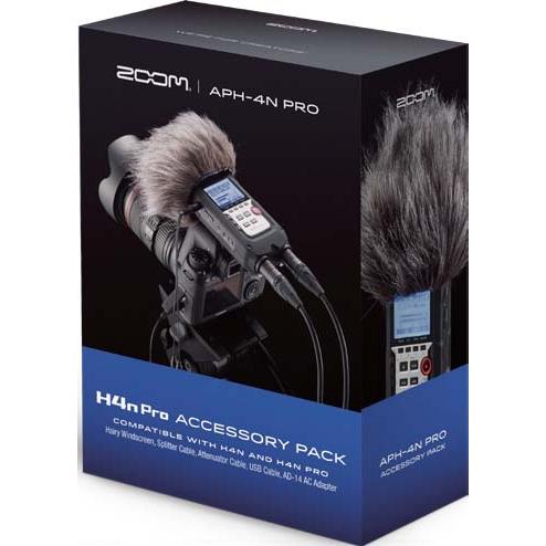 ZOOM H4n Pro ハンディレコーダー+ アクセサリーパック APH-4N ZOOM/APH-4nPro H4n Pro用アクセサリーパッケージ〈ズーム〉 : 楽器de