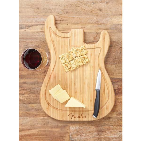 Fender Stratocaster Cutting Board まな板【フェンダー】｜gakki-de-genki｜02