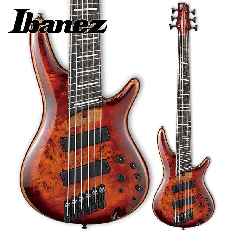Ibanez 6弦マルチ スケールエレキベース Srms806 Btt Brown Topaz Burst アイバニーズ 1602 楽器de元気 通販 Yahoo ショッピング