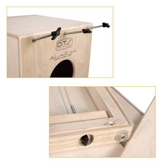 J.Leiva EASY CAJON 折りたたみ式カホン 専用ケース付属 : 楽器de元気