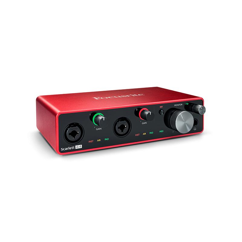 Focusrite Scarlett 4i4 3rd Gen オーディオインターフェース