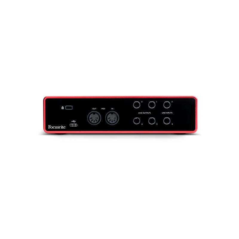 Focusrite  Scarlett 4i4 3rd Gen オーディオインターフェース〈フォーカスライト〉｜gakki-de-genki｜05