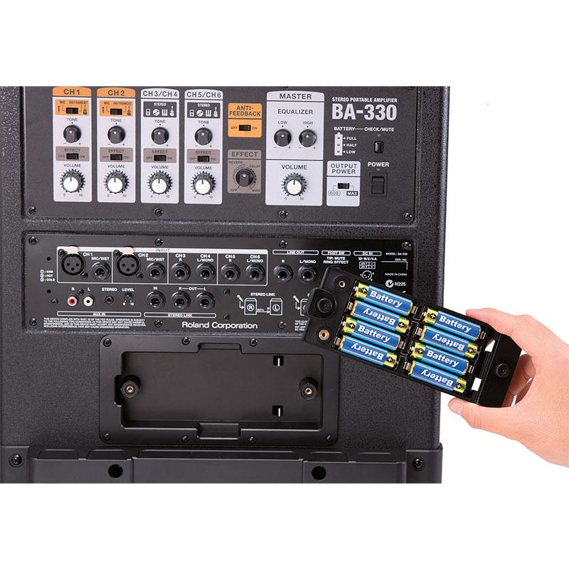 ローランド（Roland） ステレオ・ポータブルPAシステム BA-330 : 楽器