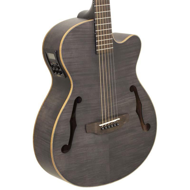 ARIA FET-F2 STBK(Stained Black) エレアコ【アリア】 : 楽器de元気