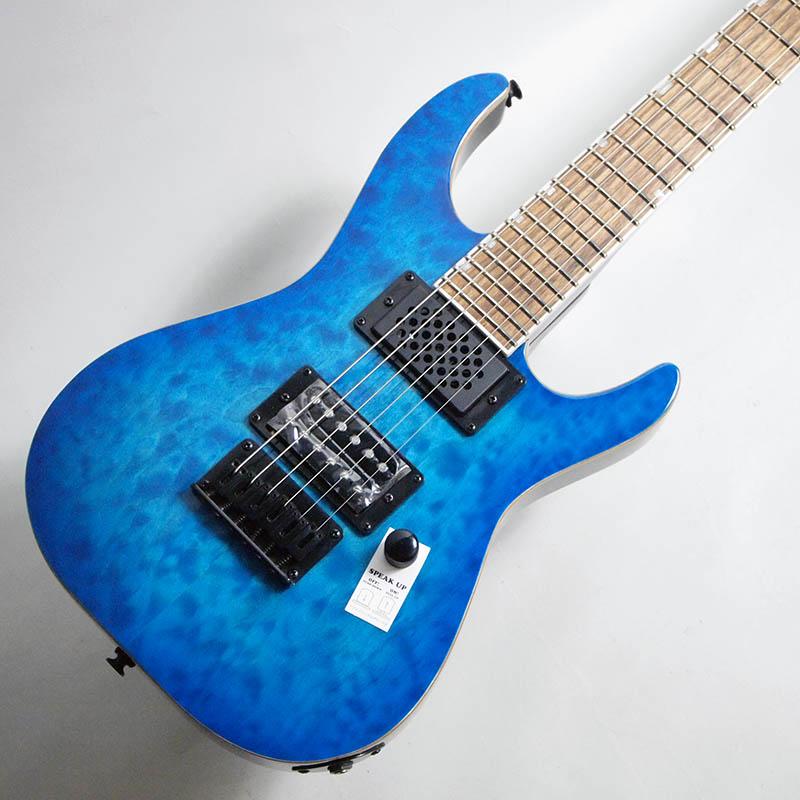 GrassRoots G-MR-MINI/QM AQUA MARINE ミニエレキギター〈グラスルーツ