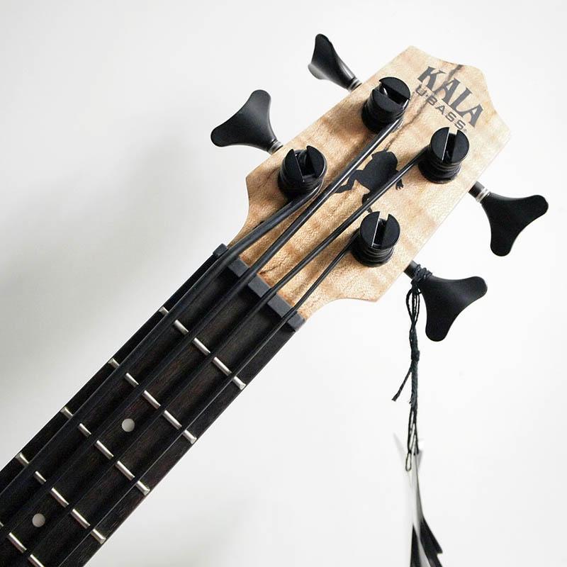 KALA UBASS-SP-MAPL-FS Spalted Maple ウクレレベース〈カラ〉 : 楽器