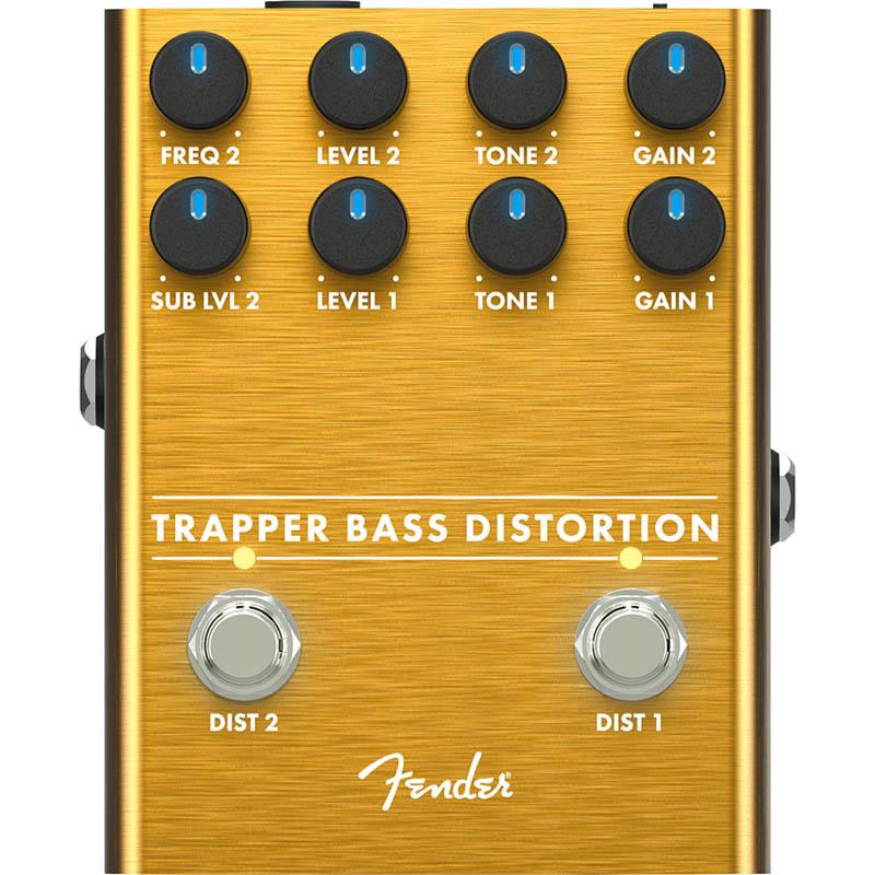 Fender TRAPPER BASS DISTORTION ディストーションペダル ベース【フェンダーエフェクター】 6140楽器de