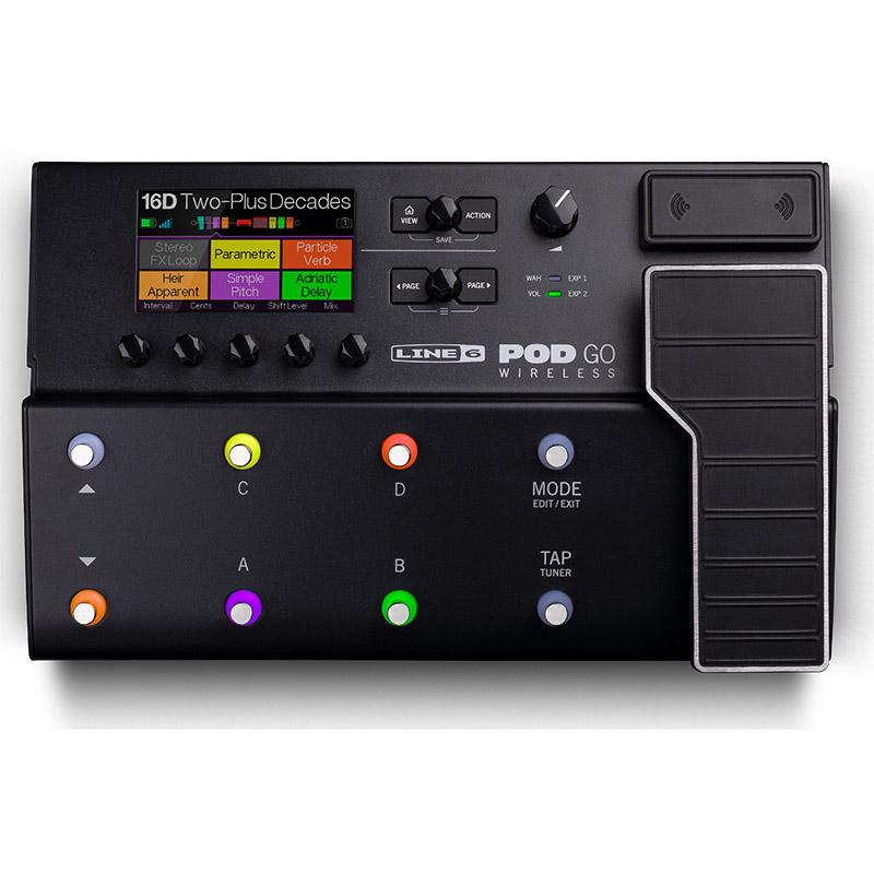 【美品】Line 6 POD Go Wirelessマルチエフェクター【完動品】 Line6 LINE6 POD Go Wireless マルチエフェクター〈ラインシックス