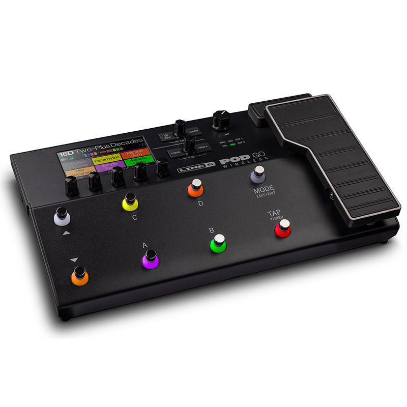 LINE 6 POD GO WIRELESS マルチエフェクター Line6 LINE6 POD Go Wireless マルチエフェクター〈ラインシックス