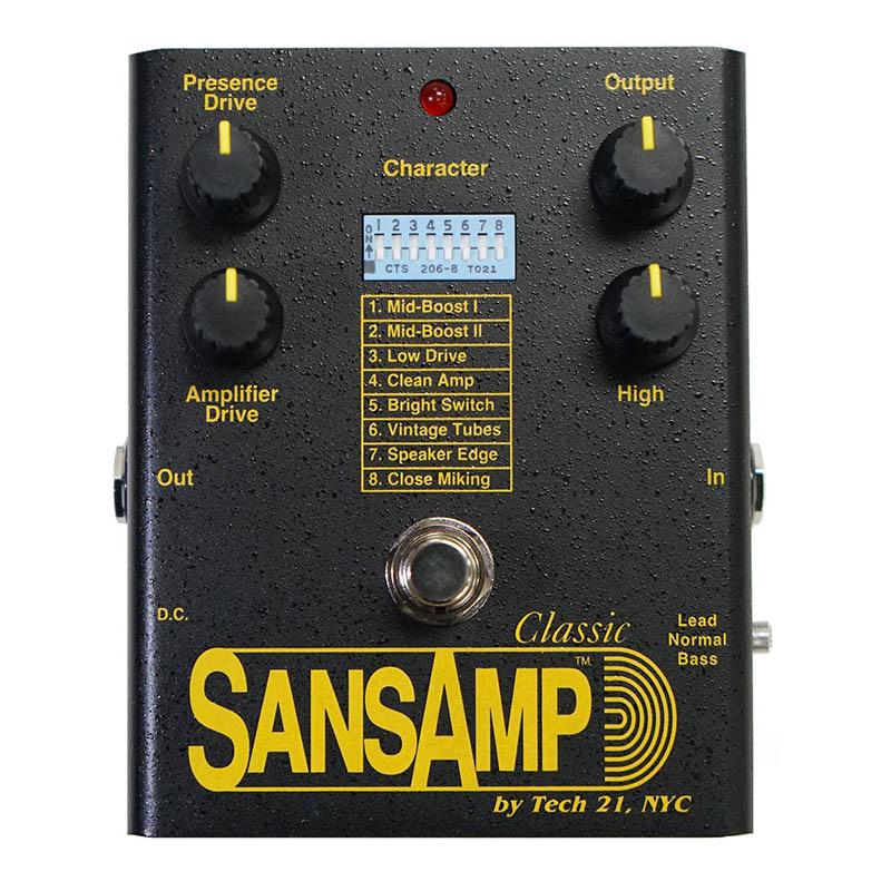 『1年保証』 TECH21 SA1 SansAmp Classic サンズアンプクラシック〈テック21〉 ベースエフェクター