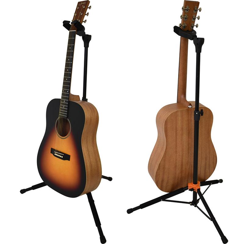 TOUGH-TX TX-GS01 ロック式 ギタースタンド【タフティクス】 : 楽器de