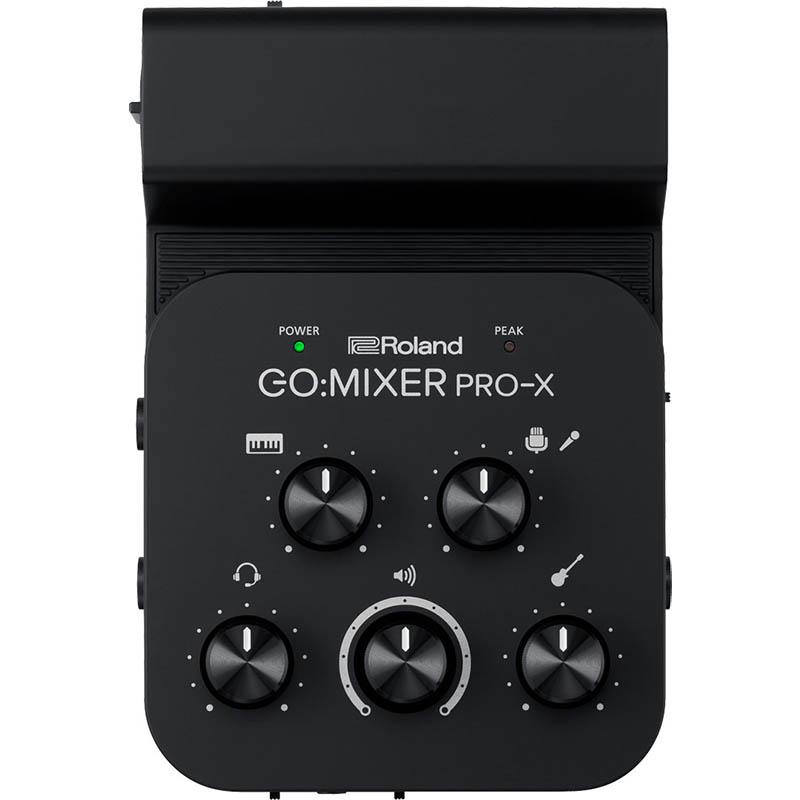 Roland GO:MIXER PRO-X スマホ専用 小型 ポータブル ミキサー 【ローランド】｜gakki-de-genki