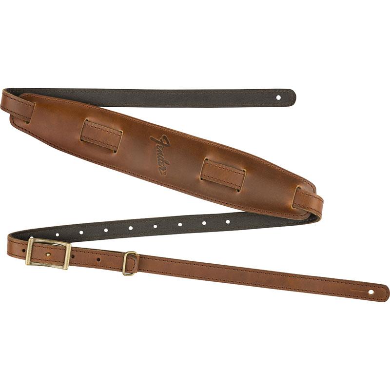 Fender（フェンダー） Fender Mustang Saddle Strap, Cognac ギター