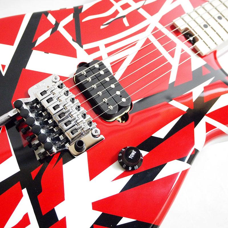 Striped Series EVH Red Black - with Stripes White and Electric