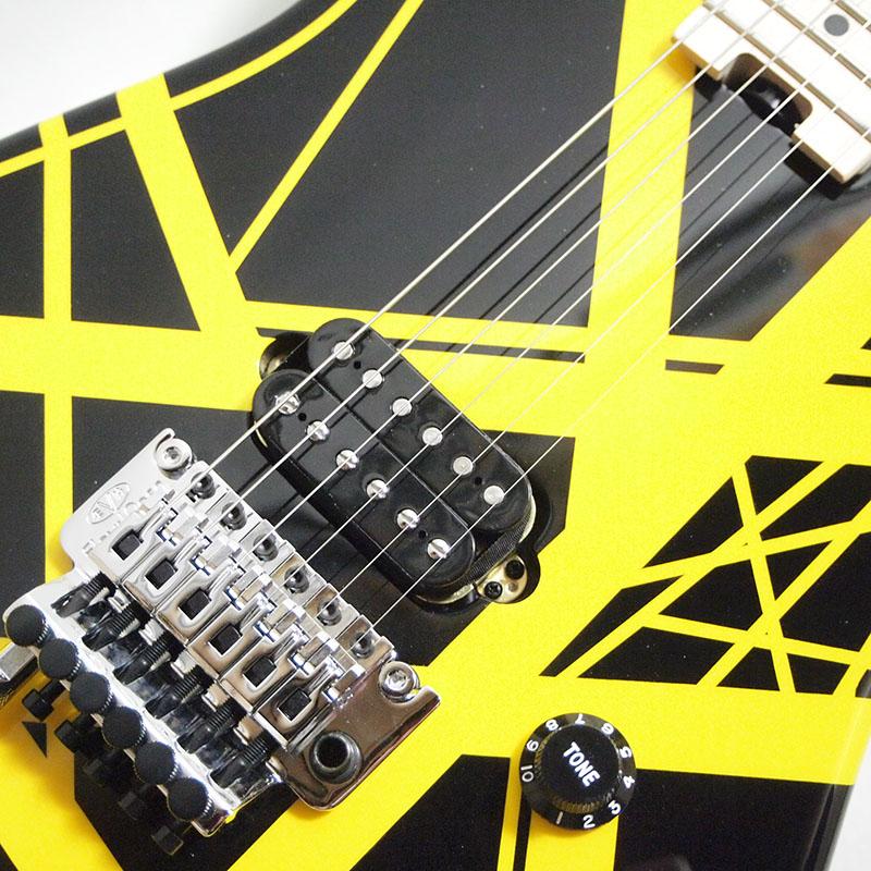 EVH Striped Series Black with Yellow Stripes エディ・ヴァン