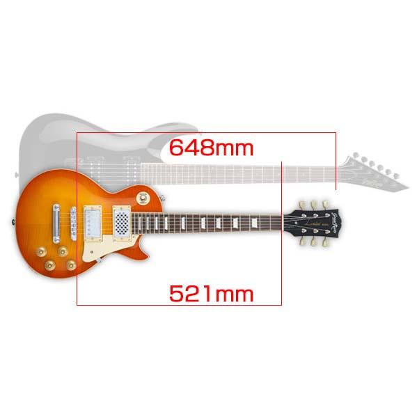 GrassRoots G-LPS-MINI Cherry Sunburst スピーカー内蔵ミニエレキ