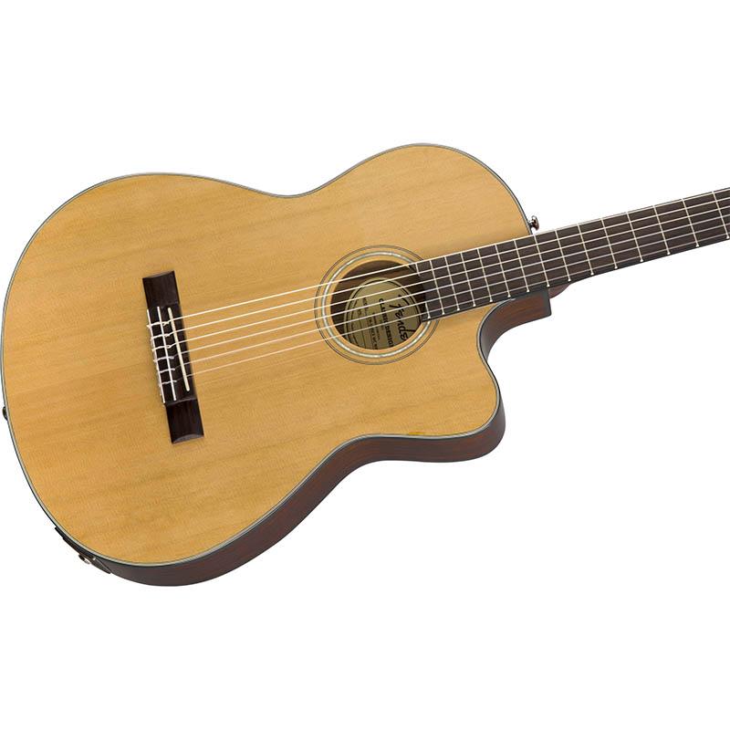 Fender エレガットCN-140SCE ハードケース付き Fender CN-140SCE Nylon Thinline Natural エレガット ハード