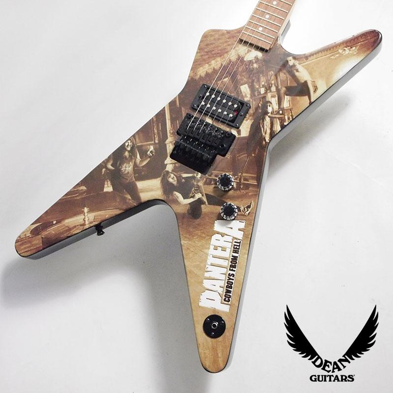 ギター DEAN Cowbows From Hell Dimebag Darrell Dean DB COWBOYS / Pantera Cowboys From Hell Graphic
