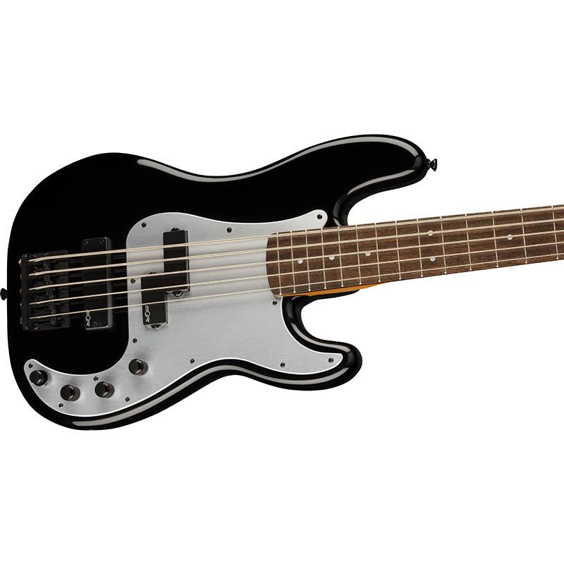 Squier by Fender Contemporary Active Precision Bass PH V, Laurel Fingerboard, Silver Anodized Pickguard, Black 5弦ベース〈スクワイヤー フェンダー〉｜gakki-de-genki｜04