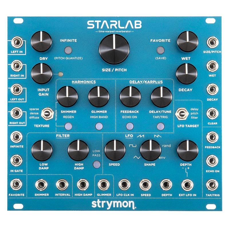 strymon STARLAB（ユーロラック用シンセシス・リバーブ）〈ストライ