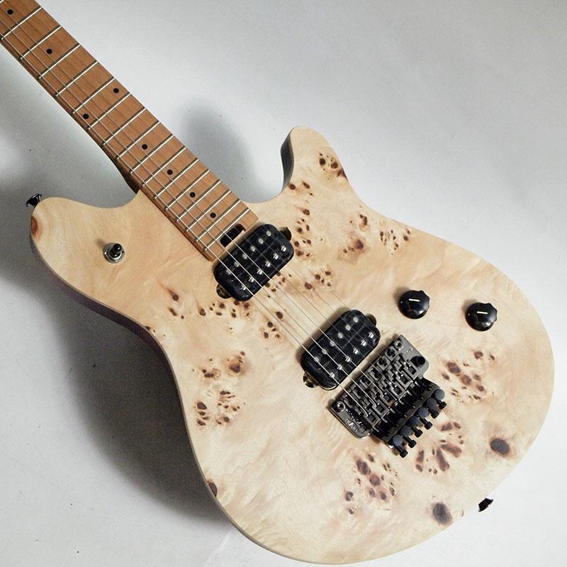EVH Wolfgang WG Standard Exotic Poplar Burl, Baked Maple