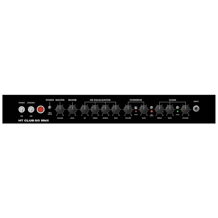 Blackstar HT Club 50H MkII 50W真空管ギターヘッドアンプ〈ブラック