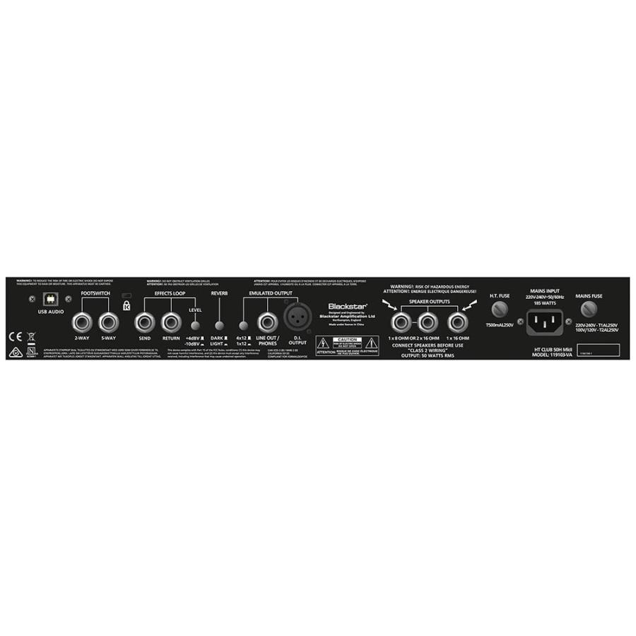 ヘッドアンプ Blackstar HT CLUB 50