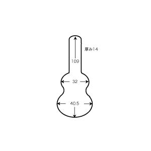 BOBLEN BL-J16（茶）アコースティックギター用ハードケース 16インチ