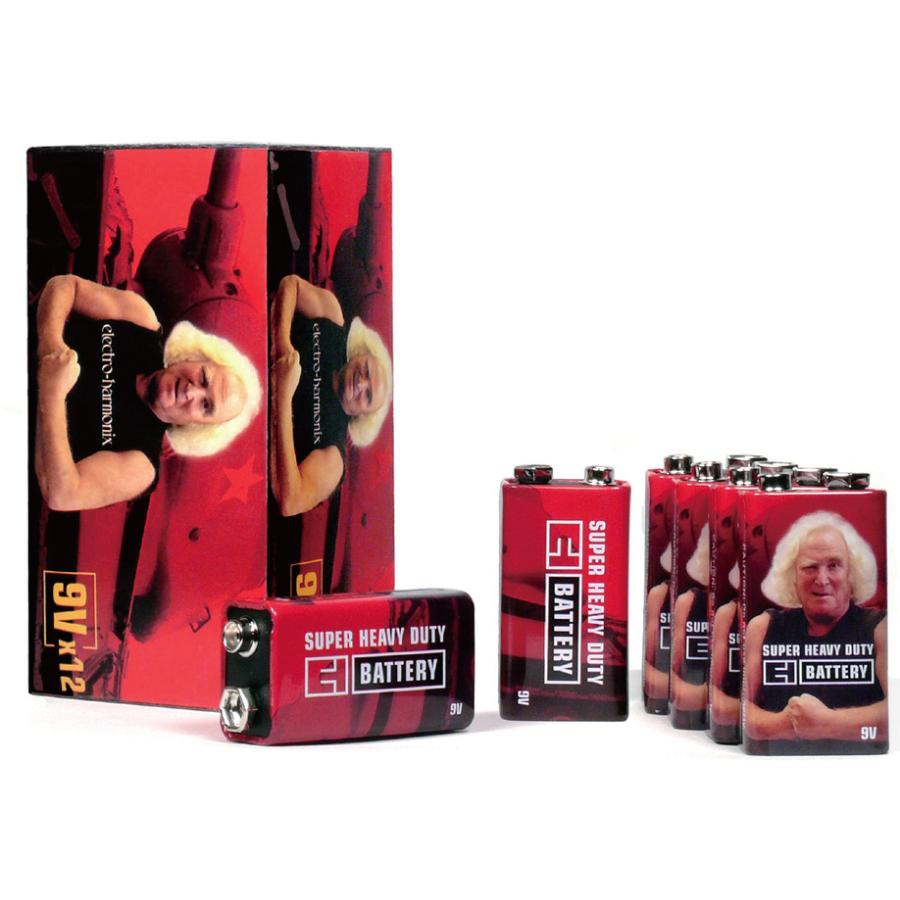 electro-harmonix EHX9V Battery 1個 ビンテージペダル用マンガン電池 【エレクトロハーモニクス】