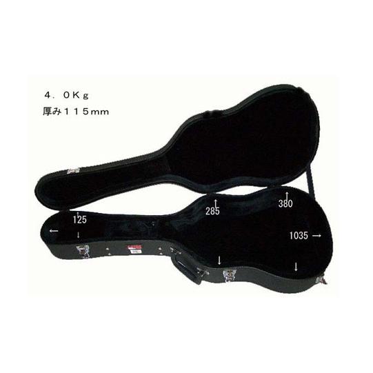 GATOR GW-CLASSIC 木製ギターケース クラシック用(黒）Deluxe Wood Case〈ゲーター〉_1