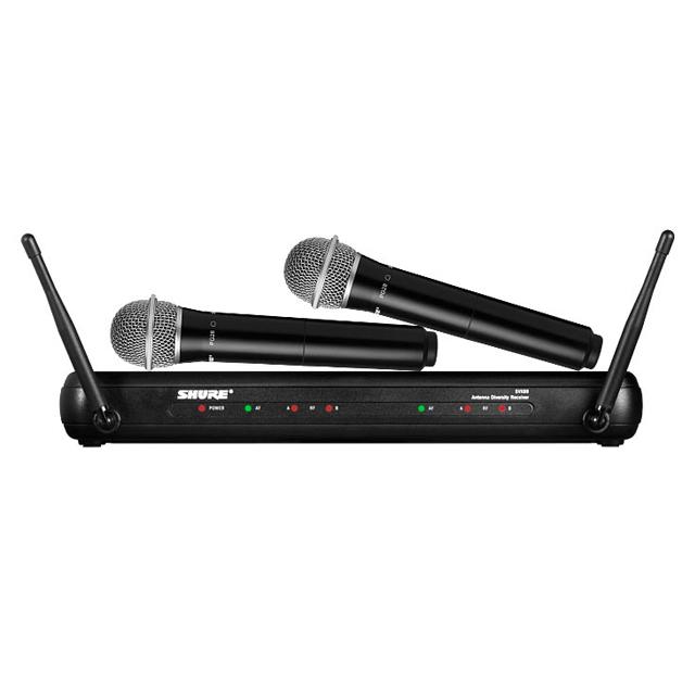 SHURE SVX288J/PG28-JB1 デュアルボーカルワイヤレスシステム 