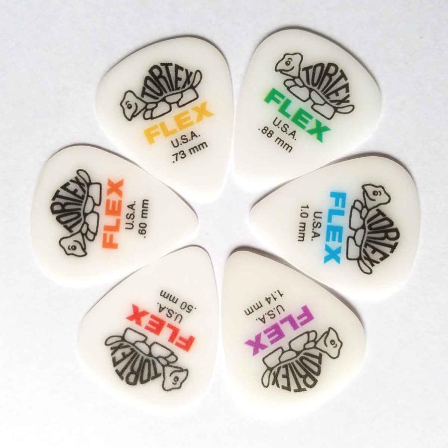 Plettri Per Chitarra Dunlop Tortex Flex 1.0 Mm - Confezione Da 72 Pezzi, Standard - 3