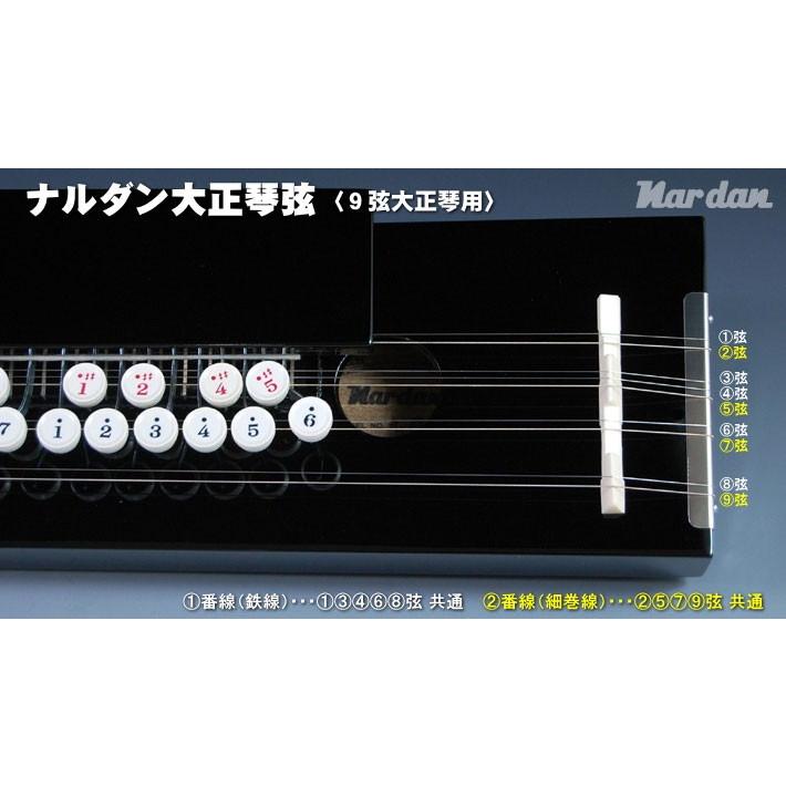 ナルダン 大正琴弦 9弦大正琴用弦セット : 楽器の森 - 通販 - Yahoo