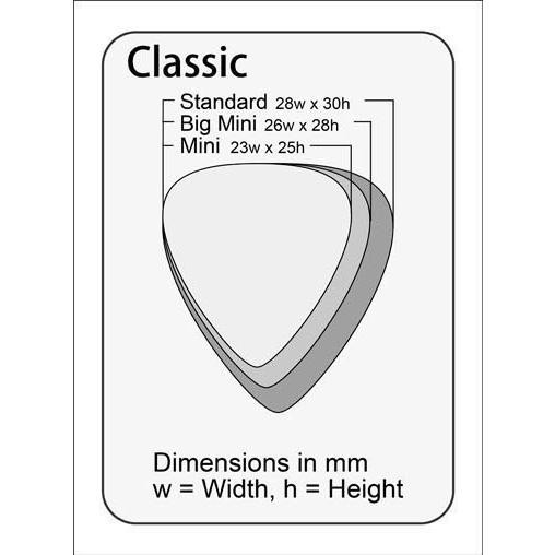 Fender（フェンダー） GRAVITY GUITAR PICKS ピック クラシック