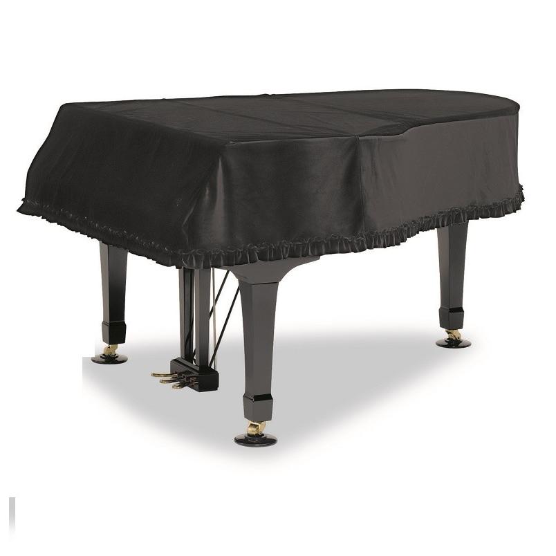 値段交渉 グランドピアノカバー　GP-419BK　黒 ベロア　　カワイグランドピアノ ディアパソン ベーゼンドルファー スタインウェイM ボストン アポロ アトラス