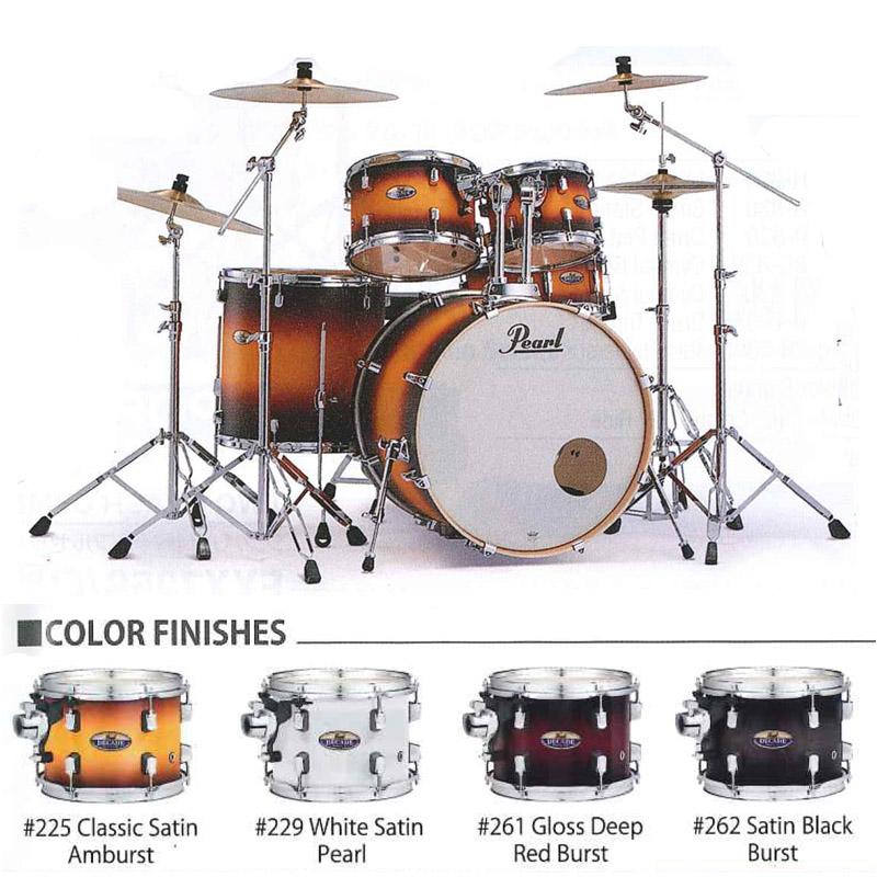 パール楽器 ドラムセット Pearl session castom オールメープルシェル