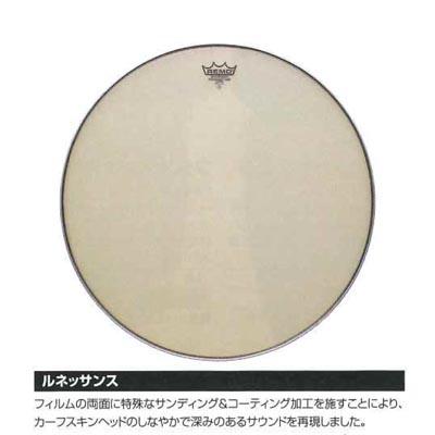 ルネッサンスコンサート レモヘッド Remo Drum Head RA-110 トムトム用