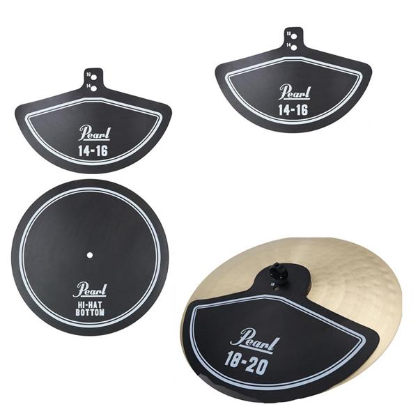 プラクティス　ラバーパッド　RPS-50 RPS-50S Pearl Rubber Pads for Drum Set　パール_2