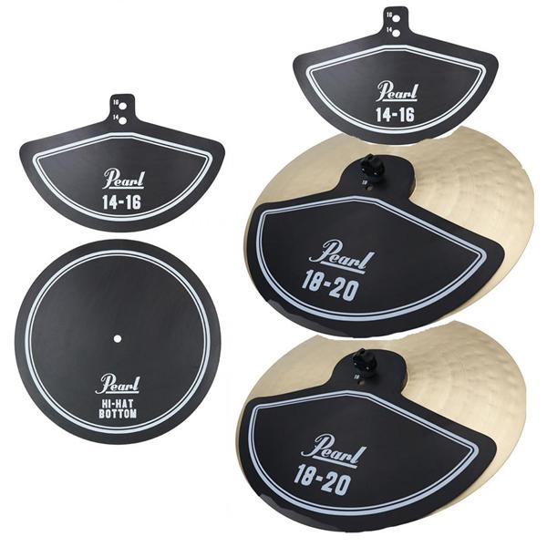 プラクティス　ラバーパッド　RPS-50 RPS-50S Pearl Rubber Pads for Drum Set　パール_3