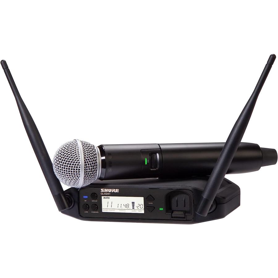 SHURE(シュア) マイク】【ワイヤレスマイク】GLX-D24+/SM58 SHURE(シュア) マイク】【ワイヤレスマイク】GLX-D24+/SM58
