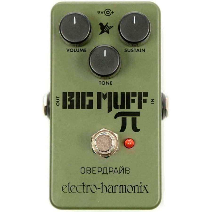 Green Russian Big Muff ファズ ロシアンマフ　動作良好 electro-harmonix】Green Russian Big Muff ビッグマフ ファズ