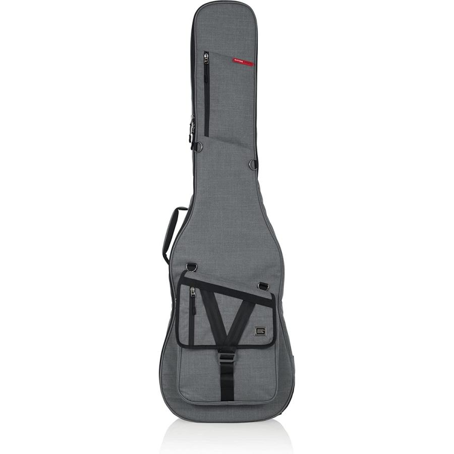 【代引不可】エレキベース用 ギグバッグ Transit Series ライトグレー GT-BASS-GRY