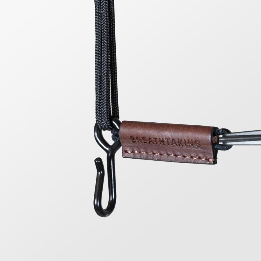 BreathTaking サックスストラップ レザー 茶 クッション付 【公式通販】